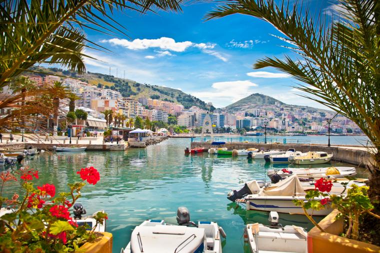 Havnen i Saranda