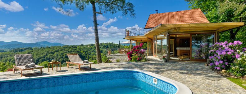 Explore the lush nature in Trakošćan, Croatia from this unique luxury villa with NOVASOL