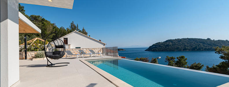 Enjoy an island vacation with a private pool